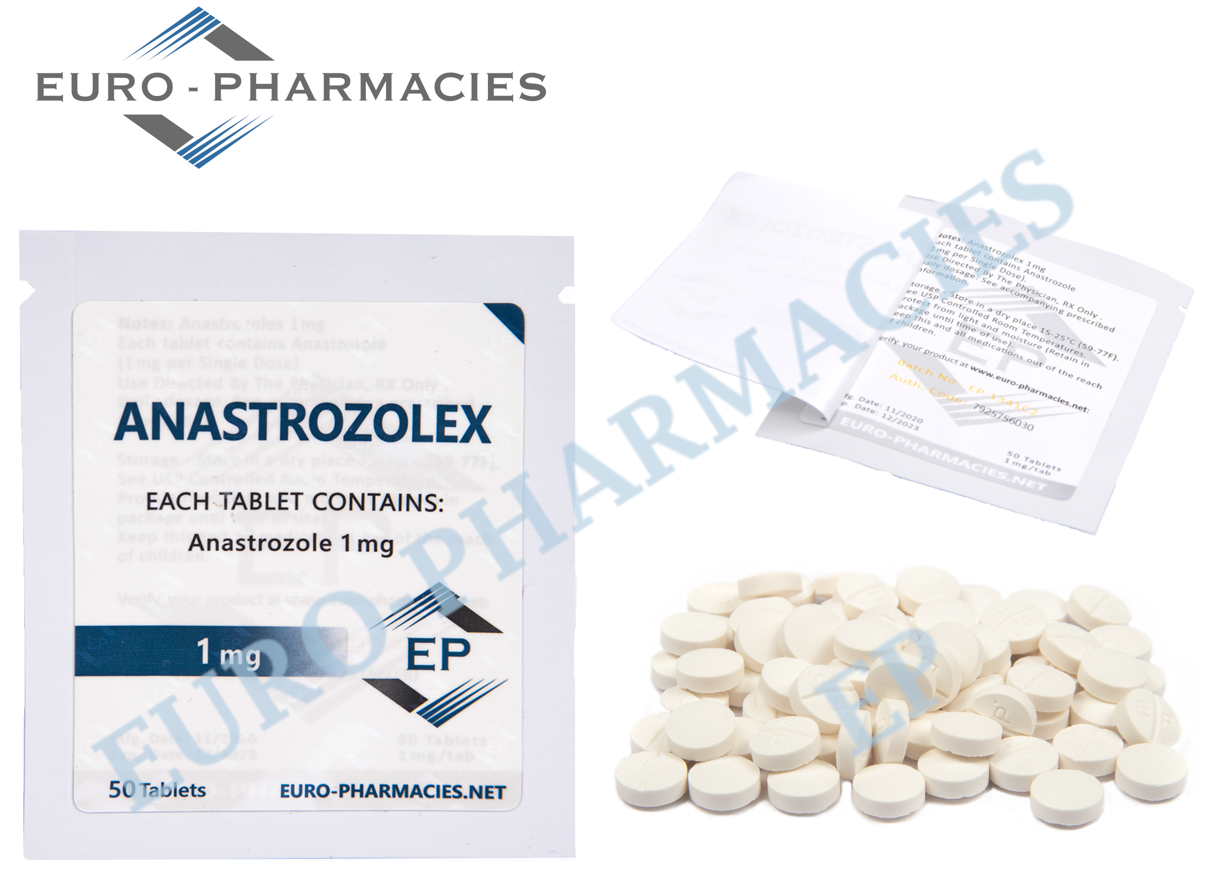 BUY EURO PHARMACIES ANASTROZOLEX (ARIMIDEX) 1MG/TAB – 50 TAB/BAG ONLINE UK