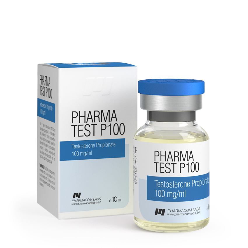 BUY PHARMACOM PHARMA TEST P 100 TESTOSTERONE PROPIONATE: 10ML/VIAL, 100 MG/ML ONLINE UK - Image 2